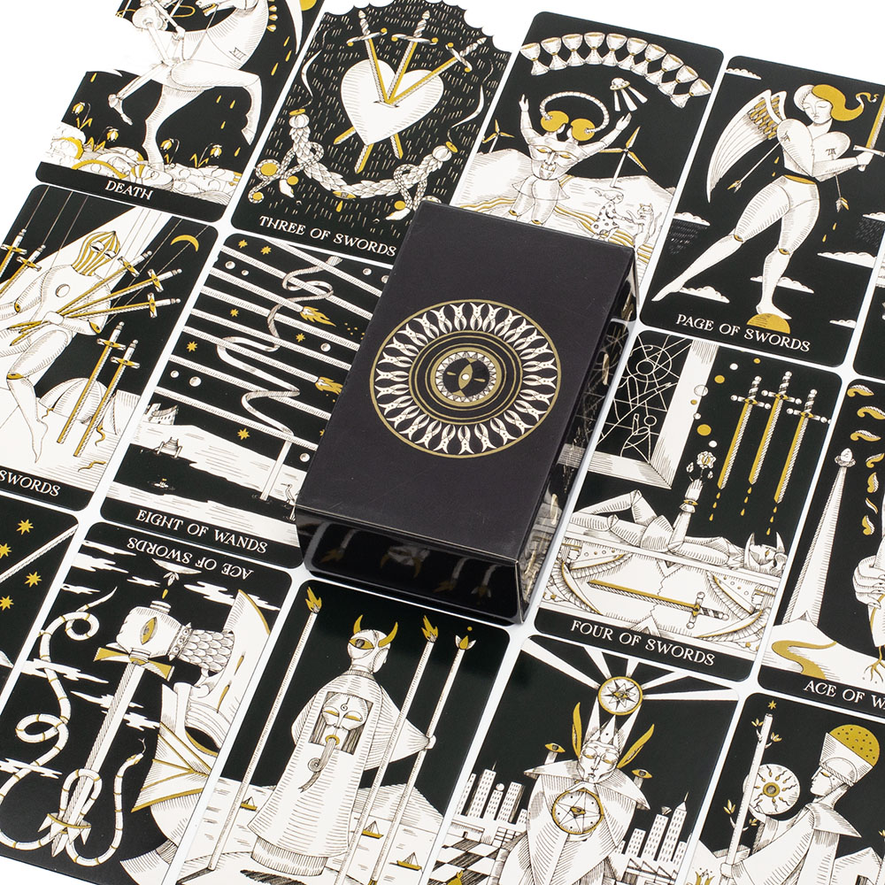 Tarot Cards Deck With Guidebook - 78 pezzi di carte dei tarocchi