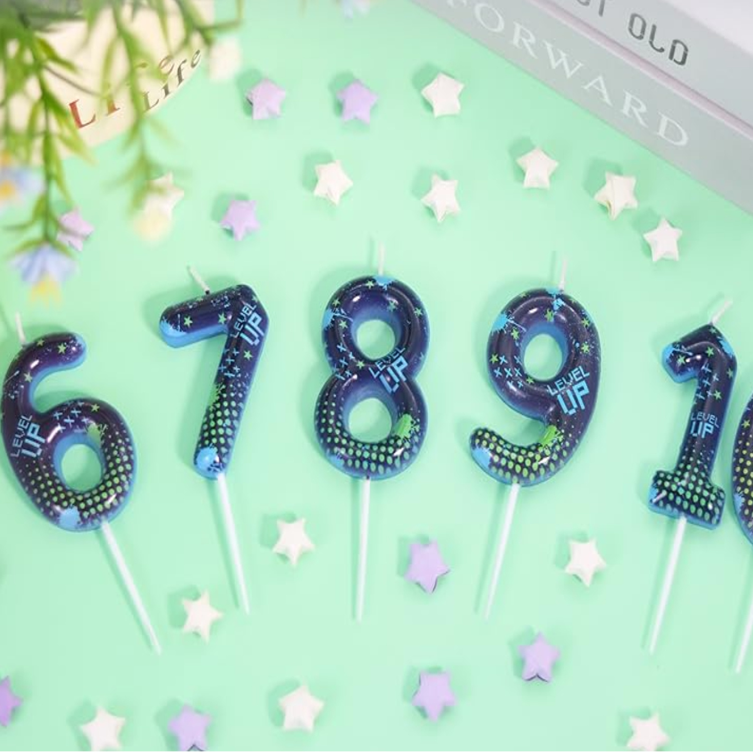 Video Games - Candeline di compleanno blu Game Boy