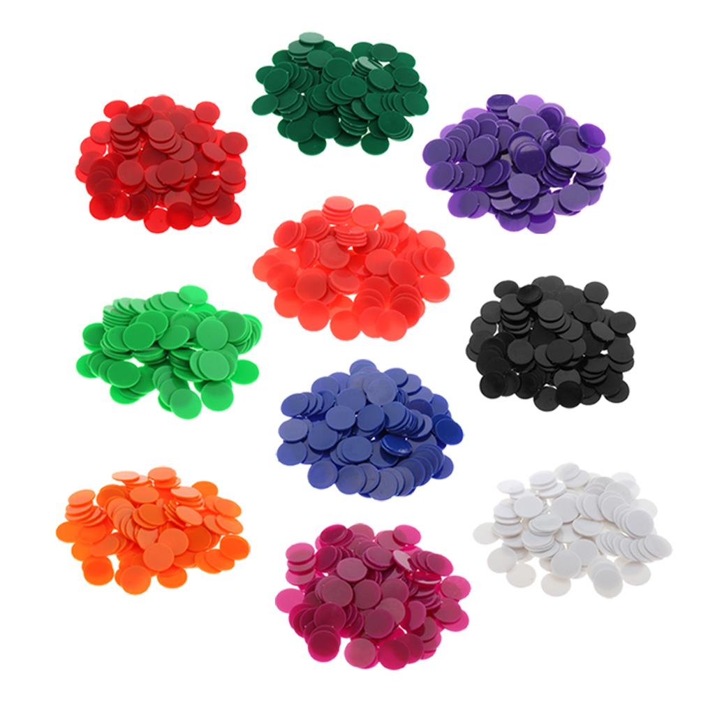 Board Games - Fiches da Bingo in Plastica, Fiches