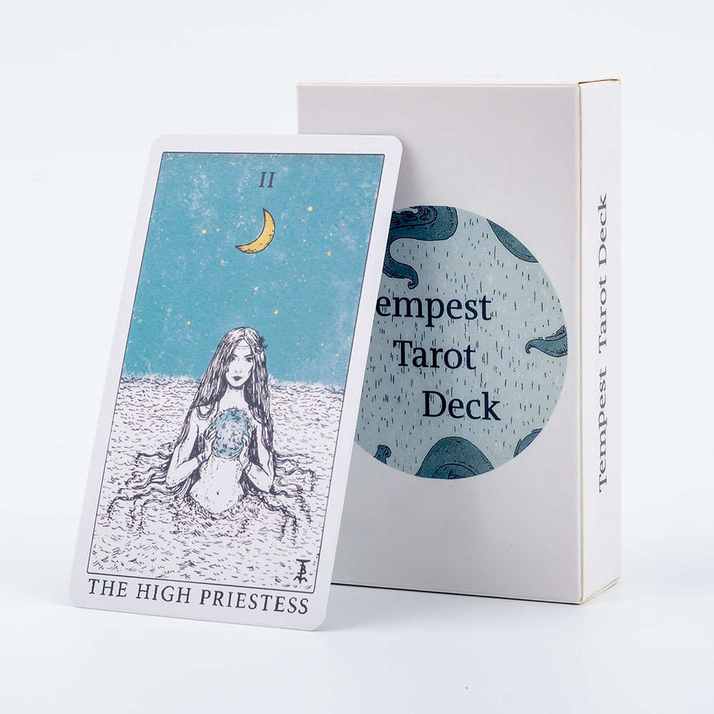 Tarot Cards Deck With Guidebook - Mazzo di tarocchi Tempest a tema