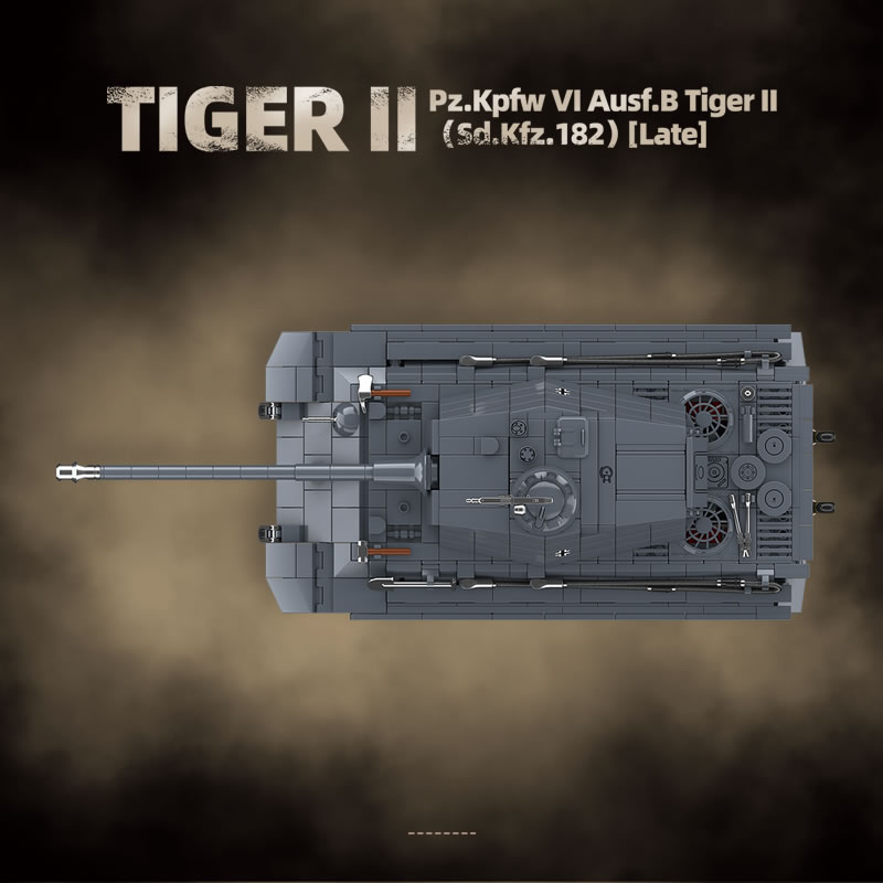 WW2 Militare Il Re Tigre Carro - Lego Compatible Military Tank recensione e prezzo
