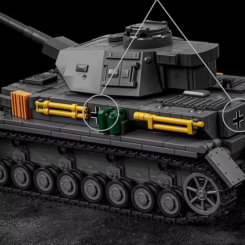 Set di Costruzione Carro Armat - Lego Compatible Military Tank recensione e prezzo