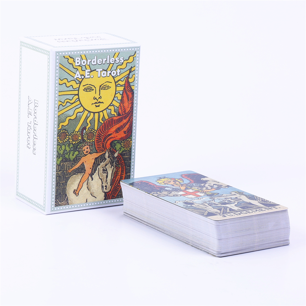 12*7 cm senza bordi AE Mazzo d - Tarot Cards Deck With Guidebook recensione e prezzo