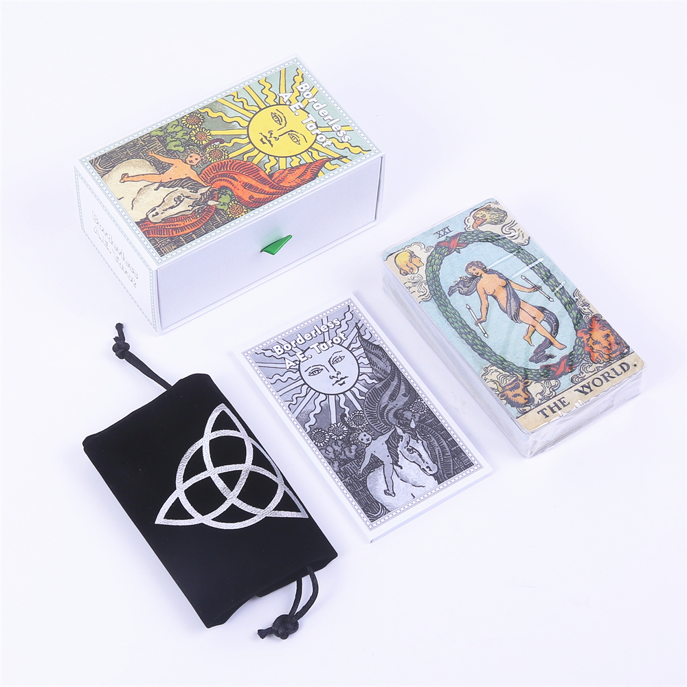 12*7 cm senza bordi AE Mazzo d - Tarot Cards Deck With Guidebook recensione e prezzo
