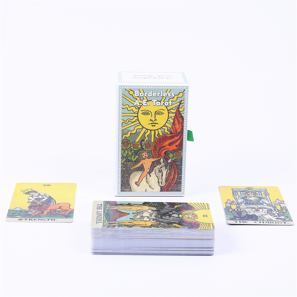 12*7 cm senza bordi AE Mazzo d - Tarot Cards Deck With Guidebook recensione e prezzo