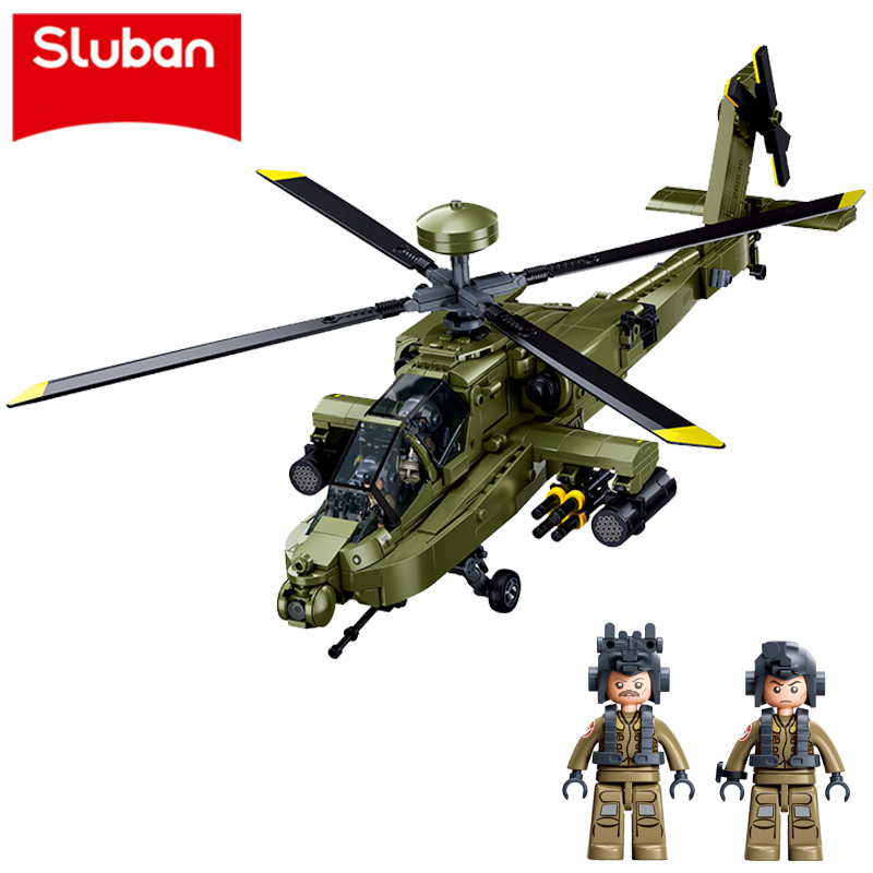 Sluban M38‑B1536 Boeing AH‑64D - Lego Compatible Military Tank recensione e prezzo