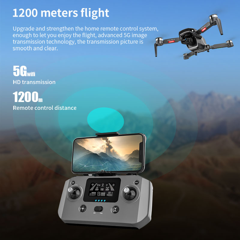 L106 Pro 3 Drone 5G WIFI FPV p - Fpv Brushless Rc Drone 4K recensione e prezzo