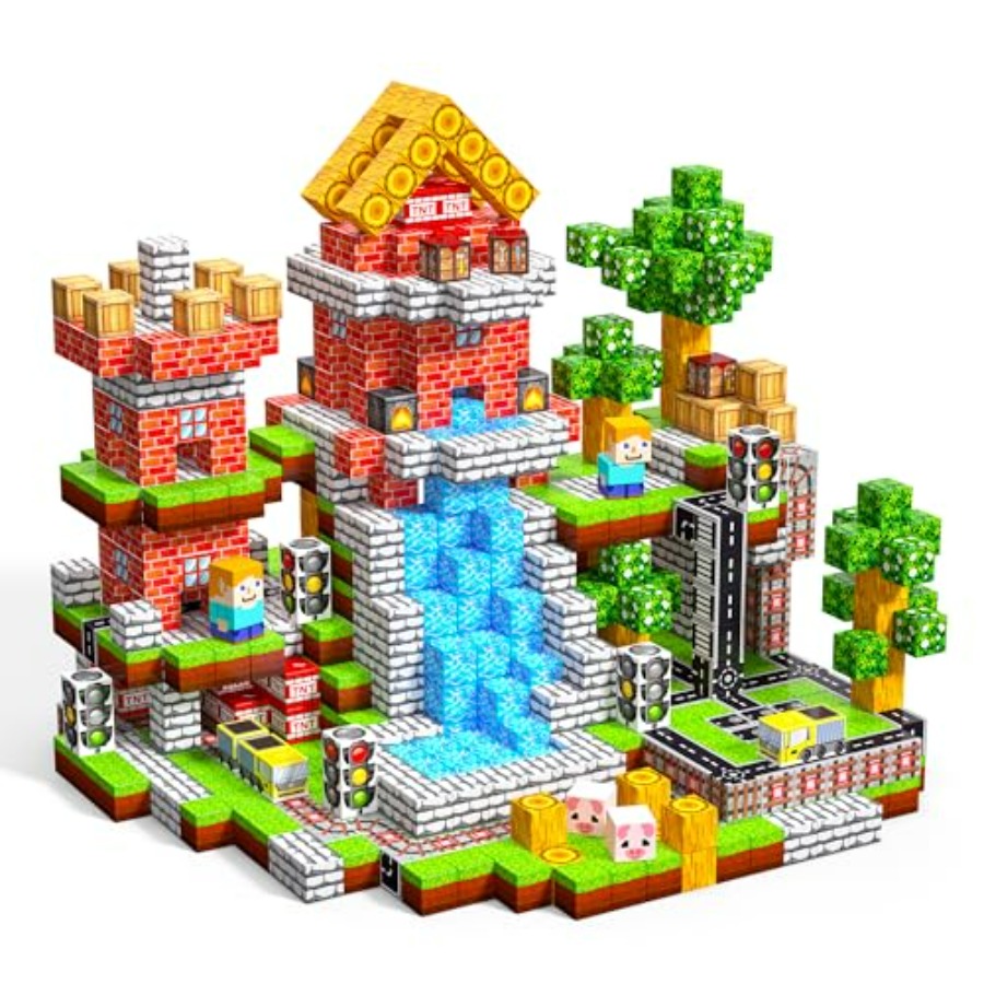 100 Pezzi Blocchi Magnetici, S - Magnetic Building Tiles Set 100Pcs recensione e prezzo