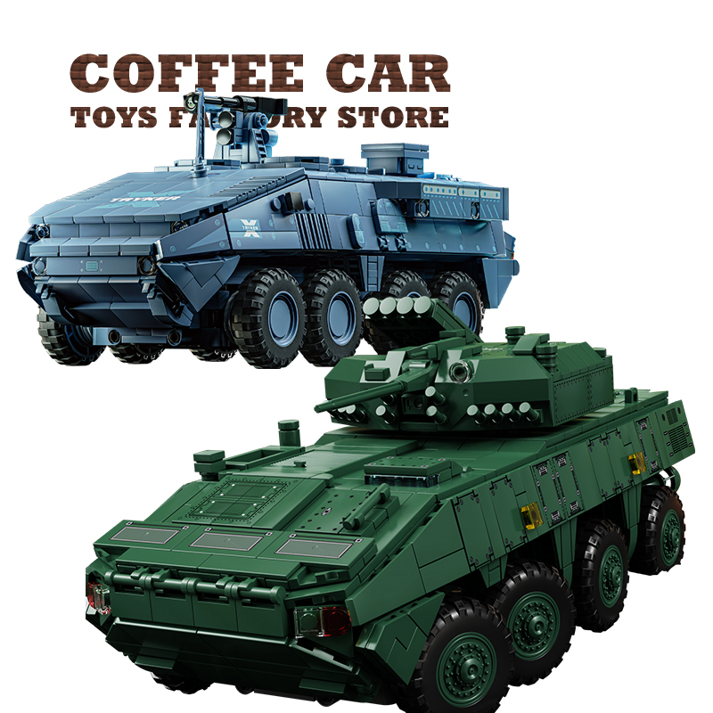 Carro Armato Principale T-14,  - Lego Compatible Military Tank recensione e prezzo
