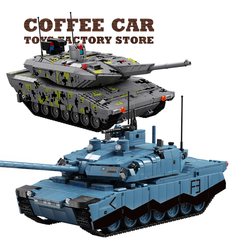 Carro Armato Principale T-14,  - Lego Compatible Military Tank recensione e prezzo